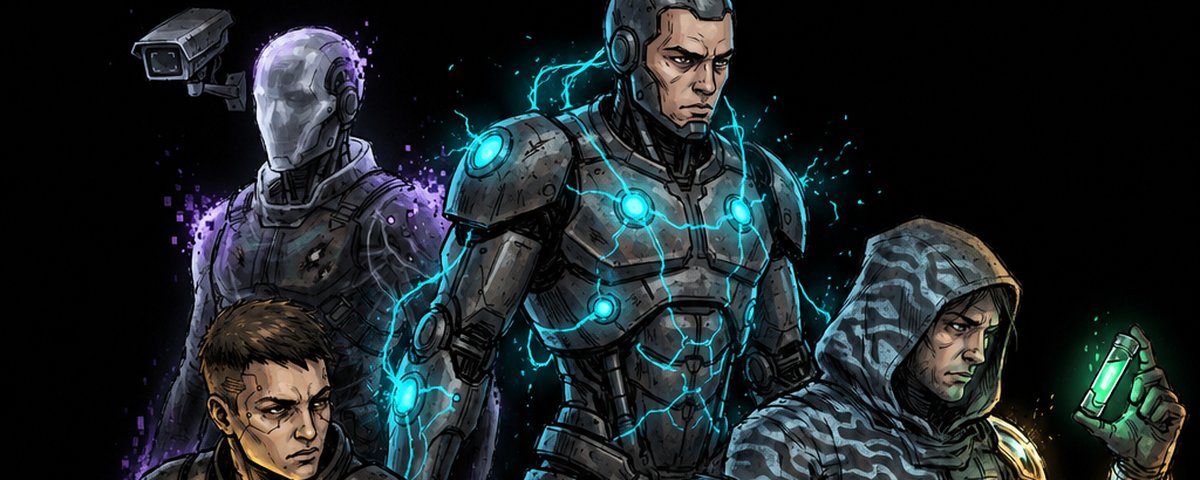 8 custom cyberpunk classes